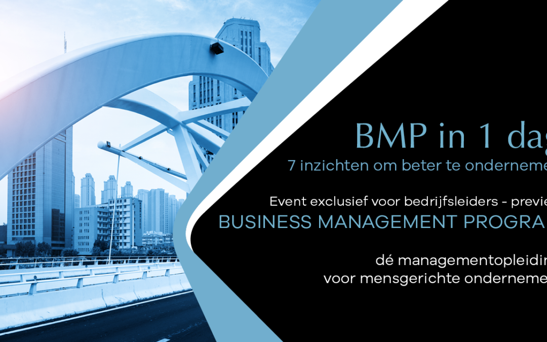Business Management Program in 1 dag – De 7 inzichten